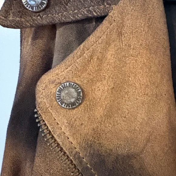 Diesel Lambskin Leather Vest - Picture 3 of 4